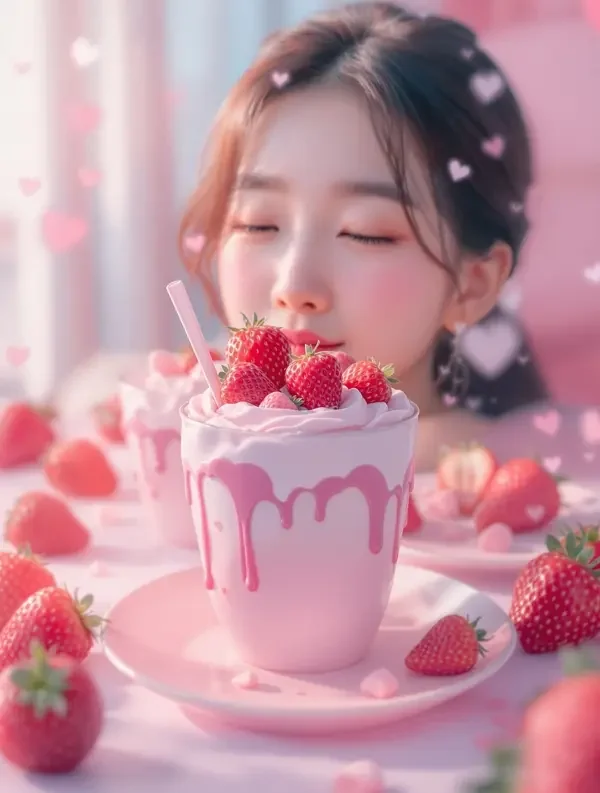 草莓味的告白 韩剧短剧封面